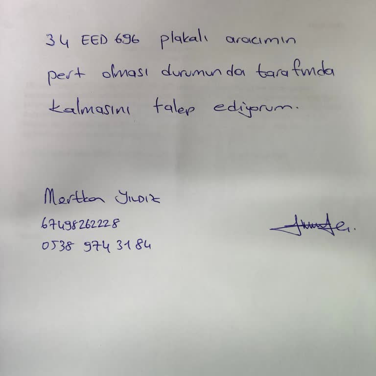 Onayım Olmadan Aracımın İhaleye Çıkarılması Ve Bilgilendirilmemem