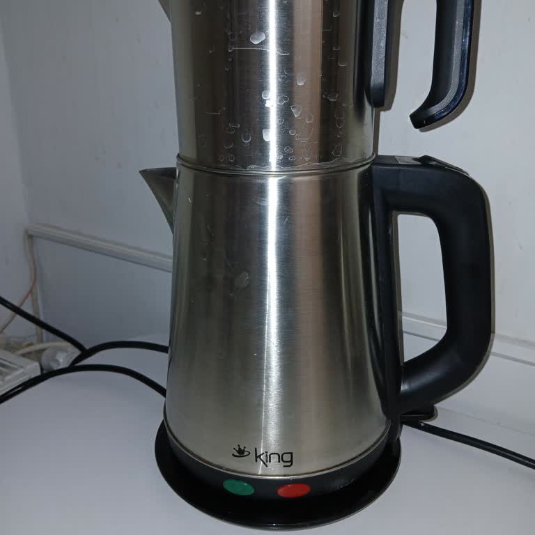 King KCM-333 Paslanmaz Çelik Çay Makinesinde Isıtma Sorunu