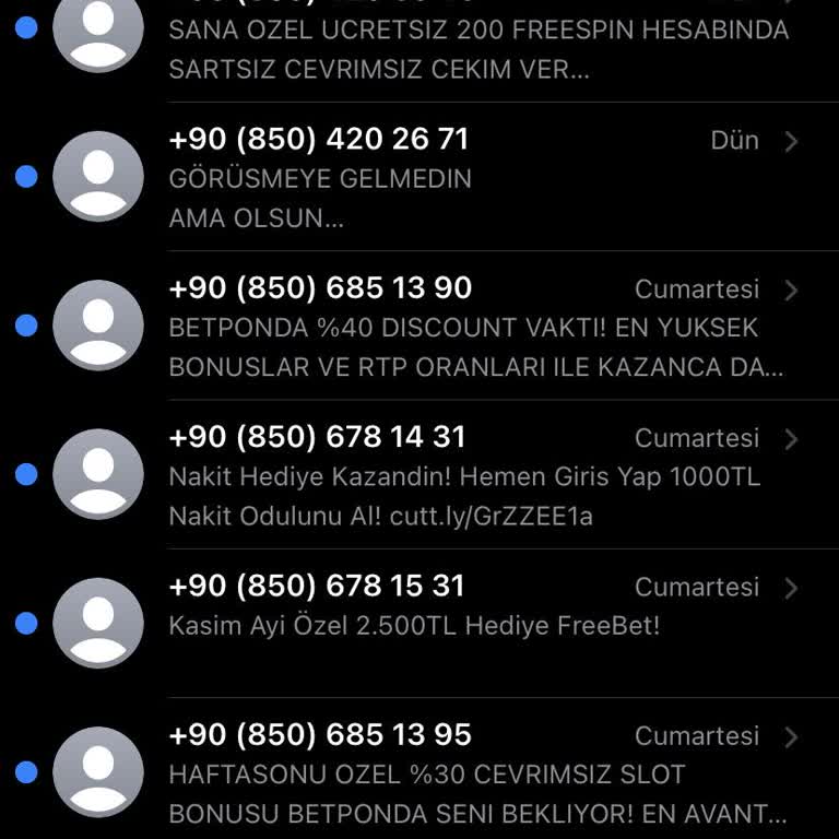 Betplay'den İzinsiz Ve Sürekli SMS Gönderimi Nedeniyle Rahatsızlık