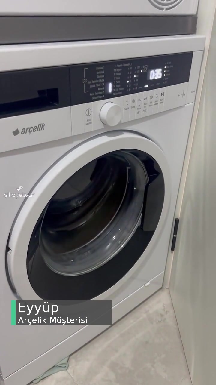 Arçelik 8123 YCM Çamaşır Makinesi Kazan Değişimi Sonrası Sarsıntı Ve Ses! videonun kapak resmi