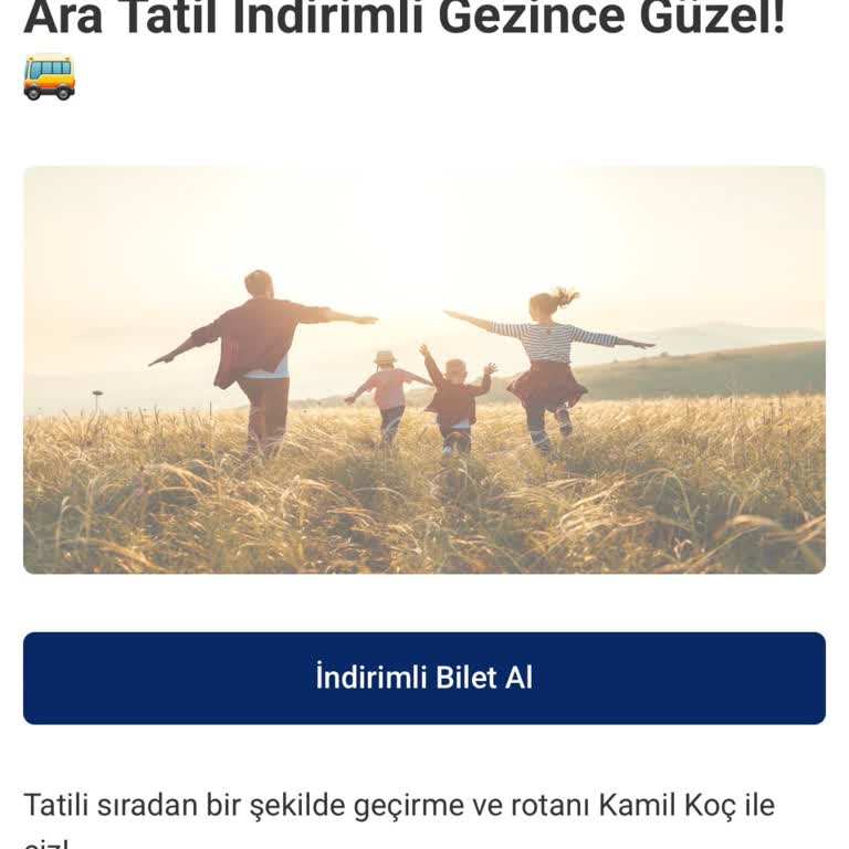 Kamil Koç İndirim Kodu Uygulanmadı, Yanıltıcı Kampanya Deneyimi