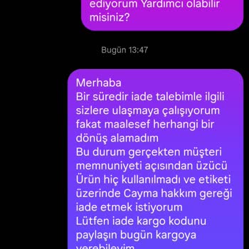 İade Talebime Yanıt Alamıyorum, Ücretim İade Edilmiyor
