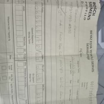 Bosch Kurutma Makinesi Bakım Hizmeti Mağduriyeti Ve Çifte Standart