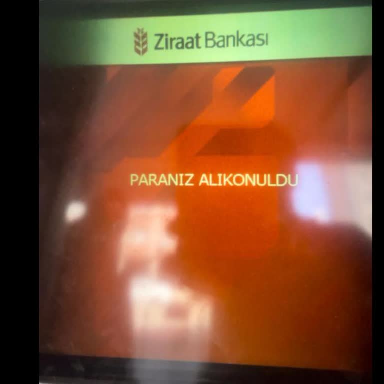 ATM Yatırılan Parayı Alıkoydu Müşteri Hizmetleri Kayıt Bulamıyor