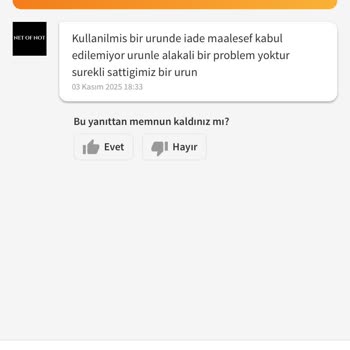 İlk Kullanımda Ceket Yoğun Şekilde Boya Verdi, Satıcı İade Talebimi Reddetti