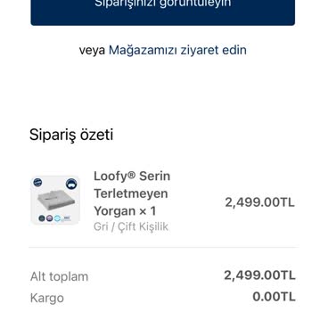 Çift Kişilik Yorgan Siparişim Yanlış Gönderildi Ve Kimse Yardımcı Olmuyor