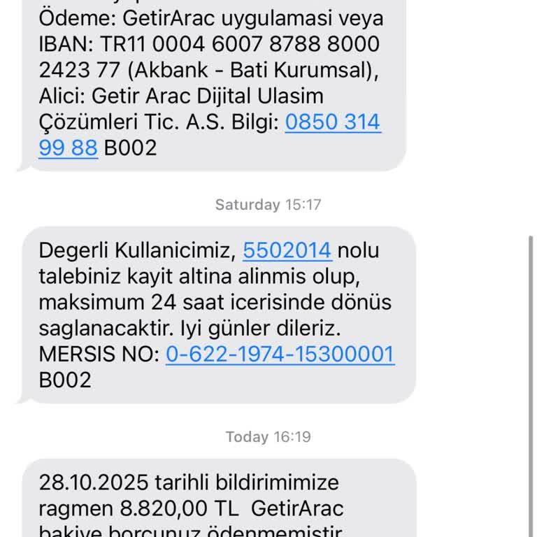 Belgesiz Borç Talebi Ve Yetersiz Müşteri Hizmeti Nedeniyle Mağduriyet