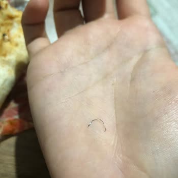 Soğuk Gelen Siparişte Metal Tel Buldum, Hijyen Endişesi Yaşadım