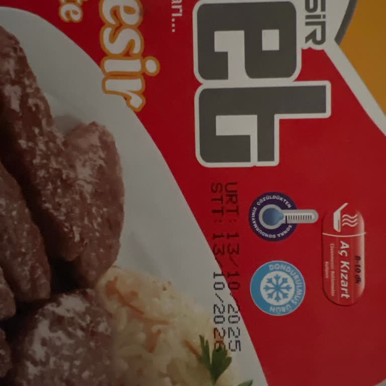 Aldığım Dana Köfte Dağıldı Ve Ekşi Tadıyla Hayal Kırıklığına Uğradım