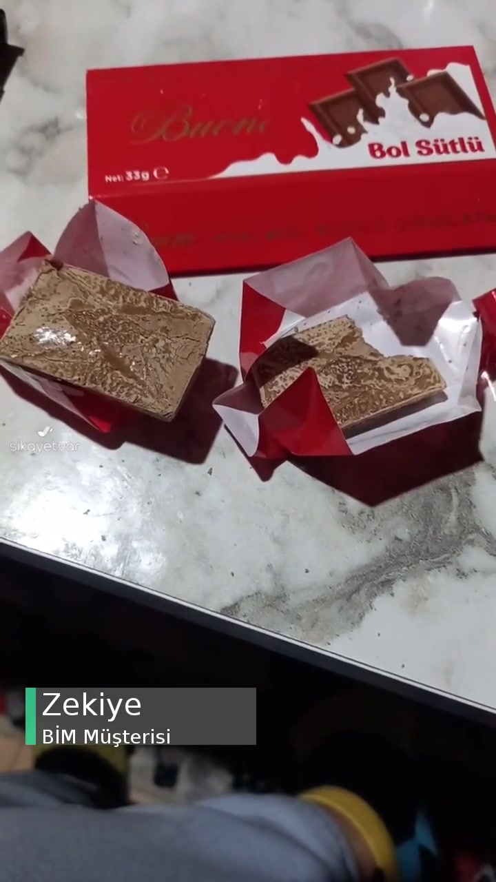 BİM Buono Çikolatadan Şikayet Var! videonun kapak resmi