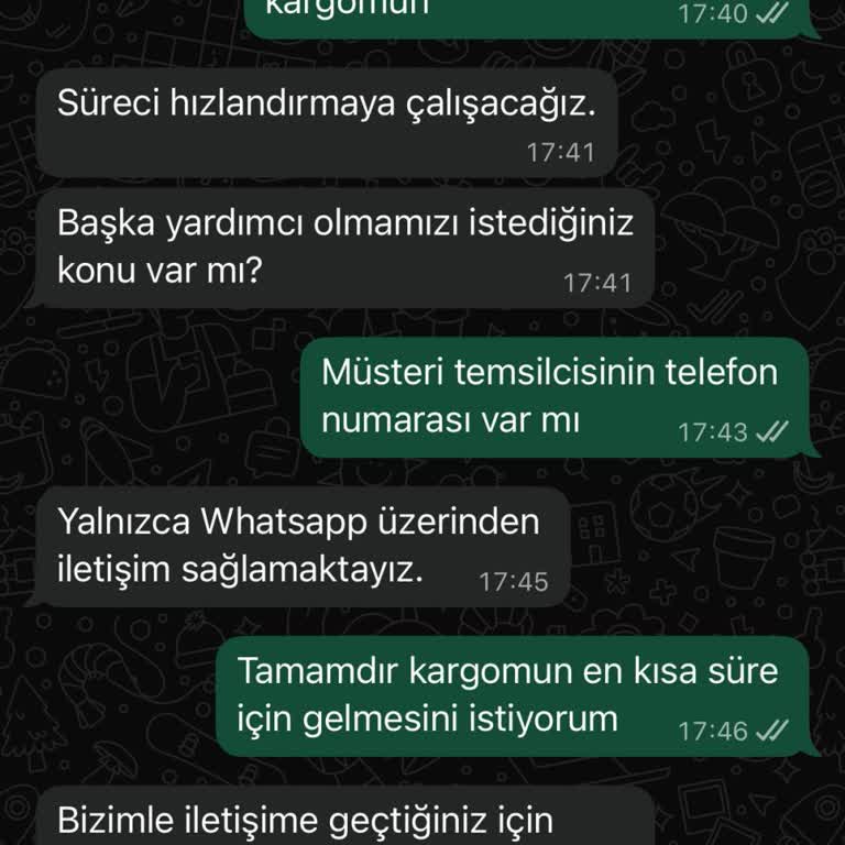Siparişim Gecikti, Bilgilendirme Ve İlgi Yetersiz