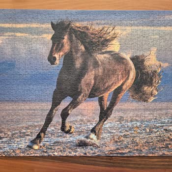 Eksik Puzzle Parçası Nedeniyle Tamamlanamayan Clementoni 1000 Parça Puzzle