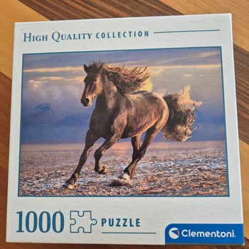 Eksik Puzzle Parçası Nedeniyle Tamamlanamayan Clementoni 1000 Parça Puzzle