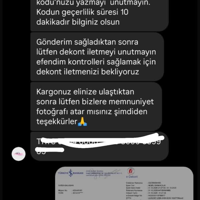 Sipariş Sonrası İletişim Sorunu Ve Para İadesi Problemi