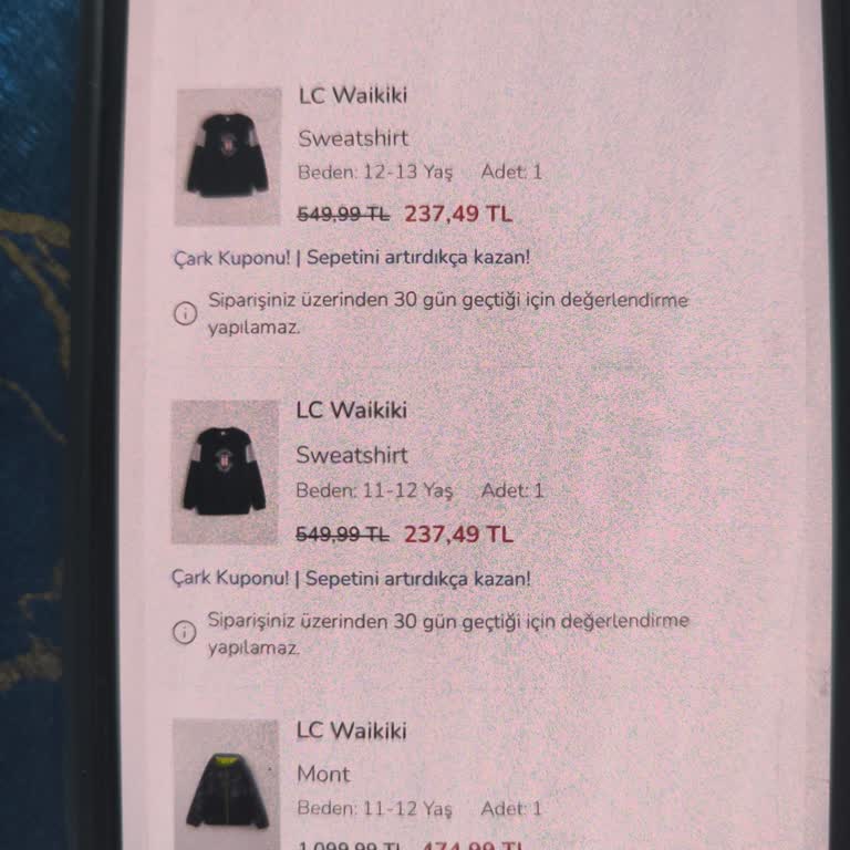 Teslim Edilmeyen Siparişlerim İçin Çözüm Bekliyorum