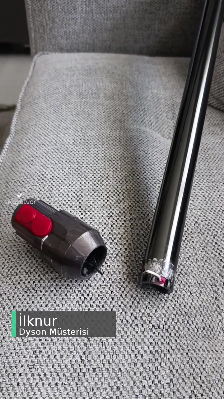 Dyson V12 Süpürge Borusu Kırıldı! videonun kapak resmi