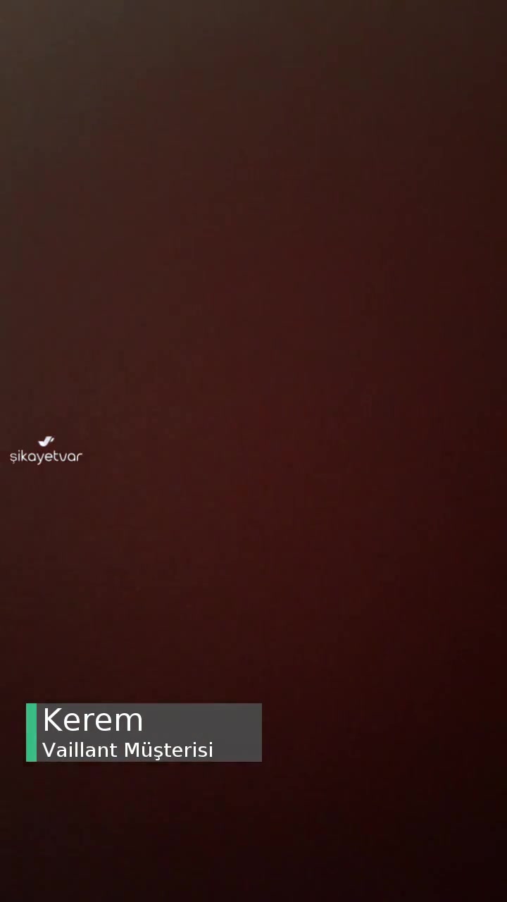 Vaillant Müşteri Hizmetleri Hatası videonun kapak resmi