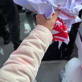 New Balance Shopping Bag Disaster – Rain Ruined Bag and Stained White Jacket