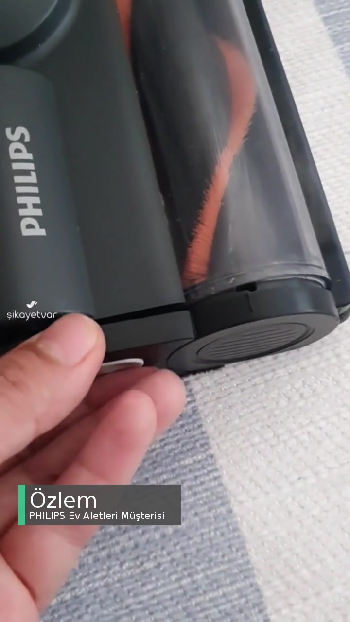 Philips Süpürgenin Baş Kısmı Yerine Oturmuyor, Yerinden Çıkıyor! videonun kapak resmi