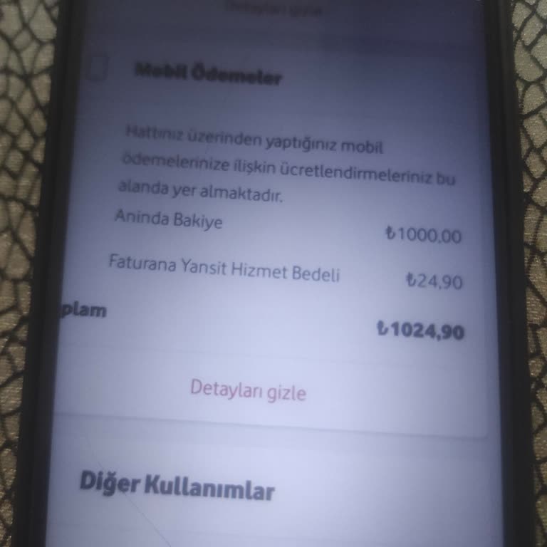 Mobil Ödeme İşlemi Yapmadığım Halde Yüksek Fatura Ve Çözüm Sunulmuyor