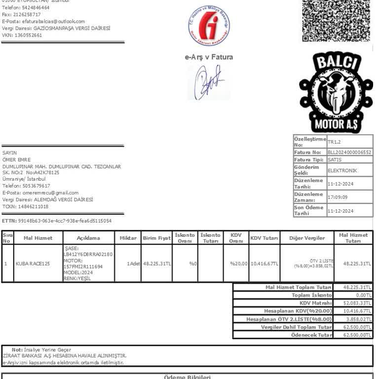 Kuba Race125 Motorumun Arka Freni 8 Aydır Tamir Edilmiyor, Mağduriyetim Giderilmiyor