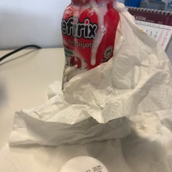 Altınkılıç Patlayan Kefir Gözümü Ve Etrafı Tehlikeye Attı!