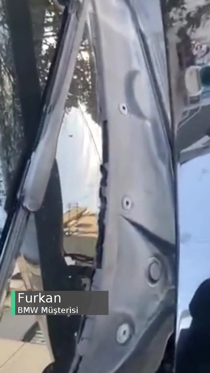 BMW Ön Cam Alt Rüzgarlık Deforme Oldu videonun kapak resmi
