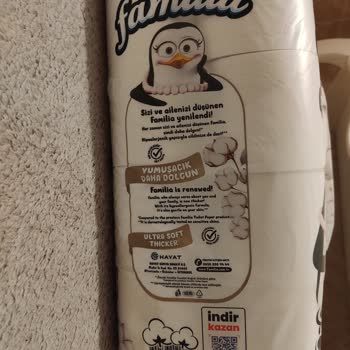 Familia Pamuk Özlü Tuvalet Kağıdında Kalite Sorunu Ve Sertlik Şikayeti