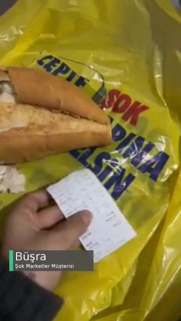 Şok Marketler Ekmekten Kocaman Bant Çıktı! videonun kapak resmi