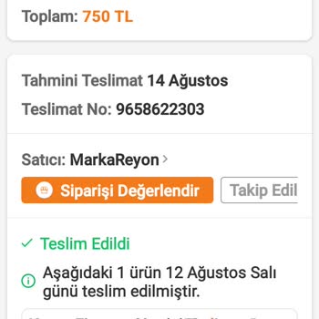 Yeni Alınan Blenderın Parçası Kırıldı, Mağduriyetimin Giderilmesini İstiyorum