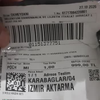 4 Adet Kazak 4XL Kazak Siparişi Verdim 2 Adet Kazak Gönderdiler!