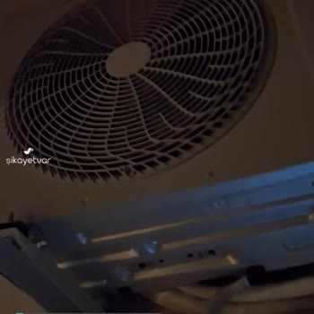 LG Klima Dış Ünitede Değişik Sesler