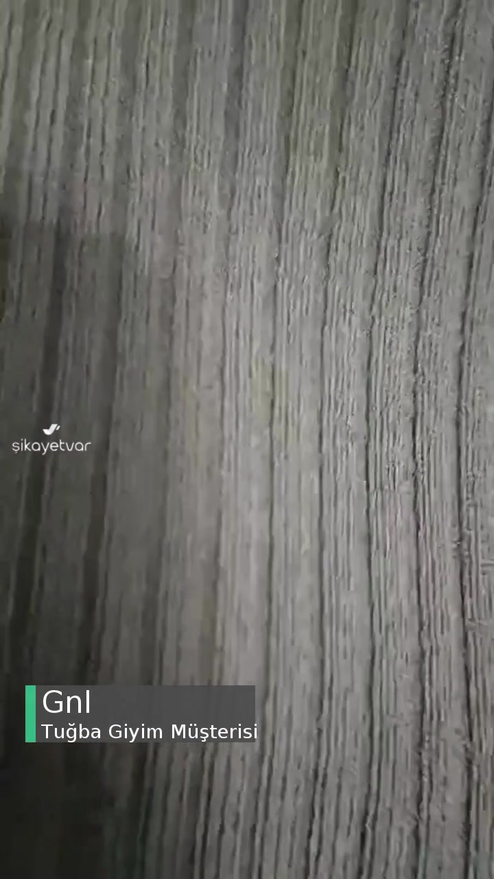 Tuğba Giyim Sökük Ve Düğme Eksiği Olan Ürün videonun kapak resmi