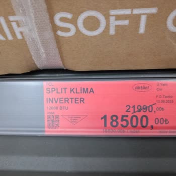 BİM Mağazasında Klima Fiyatı Bir Günde Düştü Tüketici Yanıltıldı