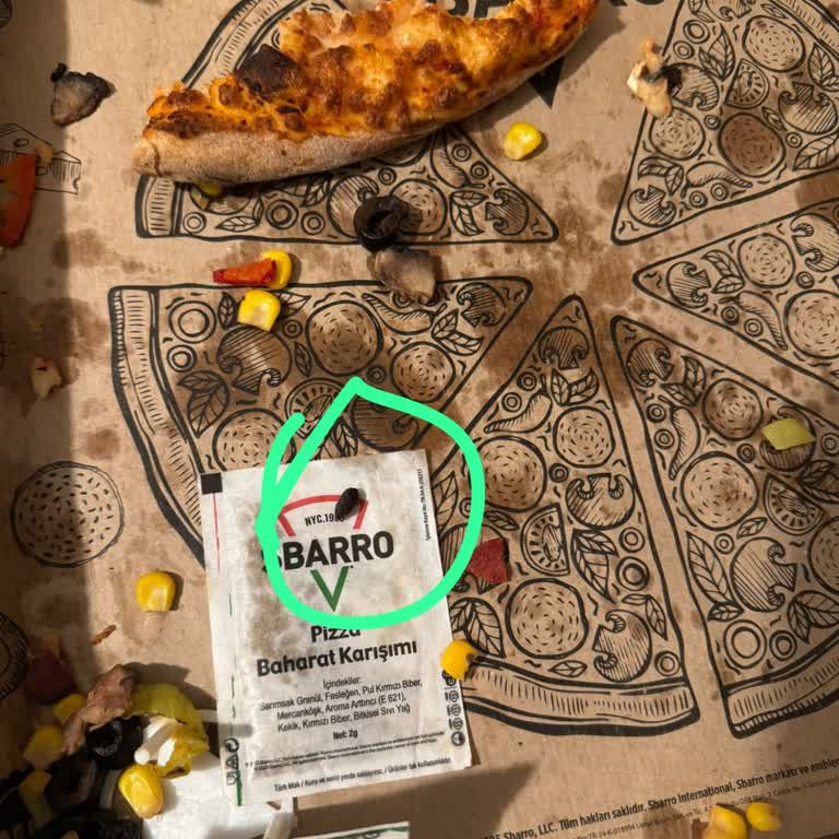 Sbarro Pizzasında Zeytin Çekirdeği Şoku: Sağlığımız Tehlikeye Girdi!