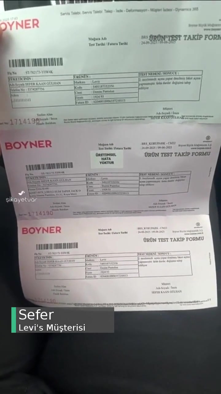 Levi's Pantolonun Esneme Yapmaması! videonun kapak resmi