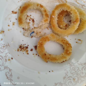 Dondurulmuş Soğan Halkasından Poşet Çıkması Şok Etti!