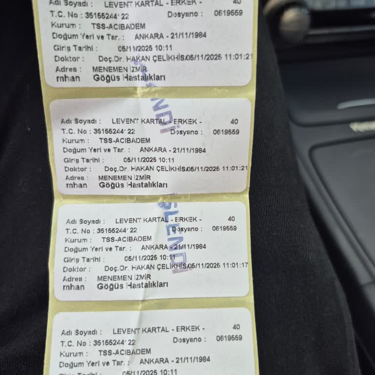 Solunum Testi Hizmeti Alınamadan Ücret Kesildi