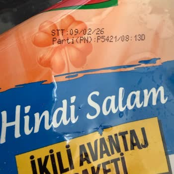 Son Kullanma Tarihi Geçmemiş Hindi Salamda Bozulma Ve Kötü Koku Problemi