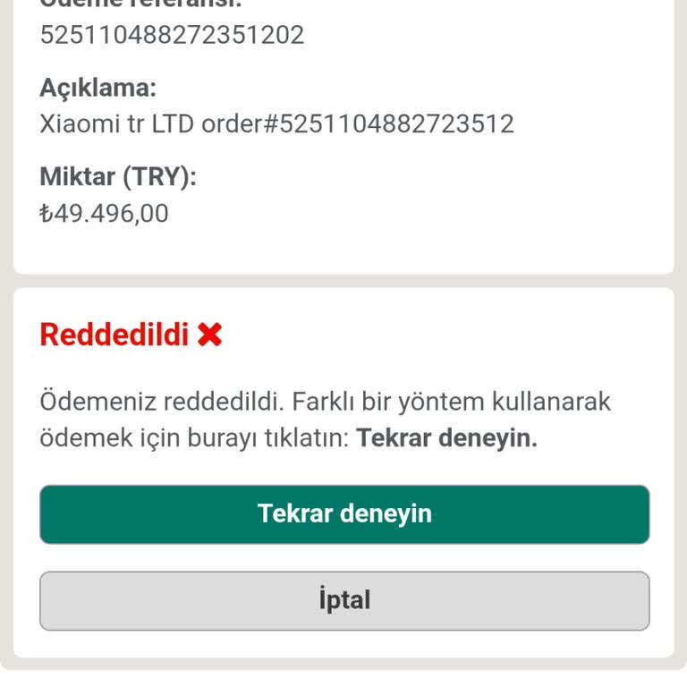 Kampanyalı Üründe Ödeme Sorunu Ve Müşteri Hizmetlerinden Çözüm Alamama