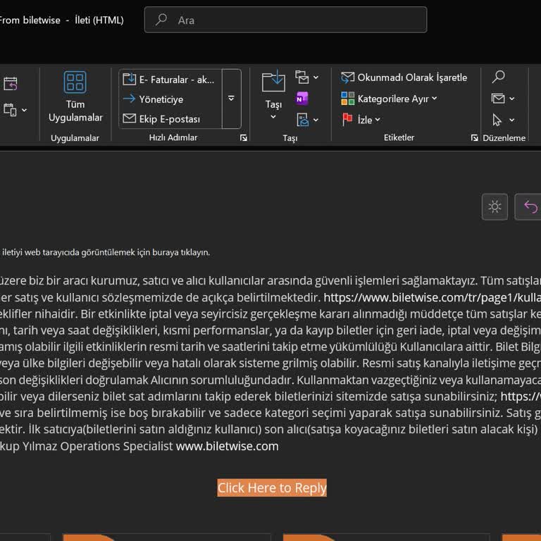 Biletwise'dan Haksız Hizmet Bedeli Ve İade Sorunu