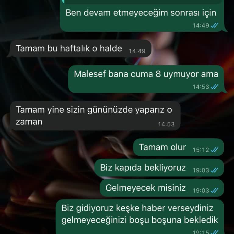 Kalan Pilates Derslerimin Ücret İadesi Yapılmıyor, İletişim Kurulamıyor