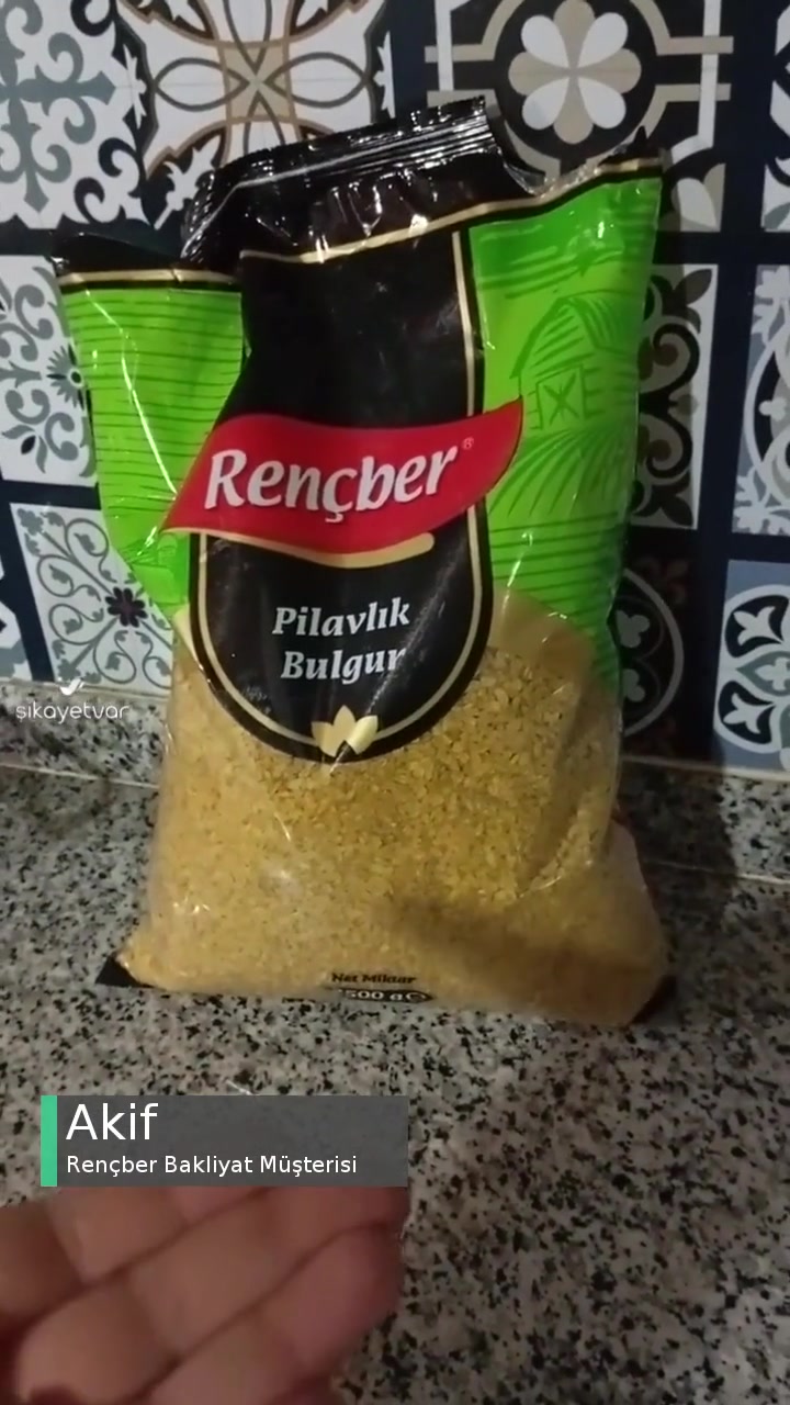 Rençber Bulgurdan Taş Çıktı! videonun kapak resmi