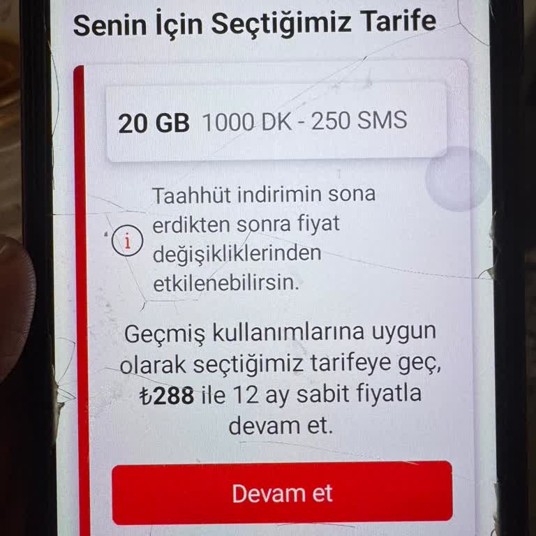 Vodafone'da Eski Müşteriye Uygun Kampanya Sunulmuyor, Fiyatlar Yükseldi