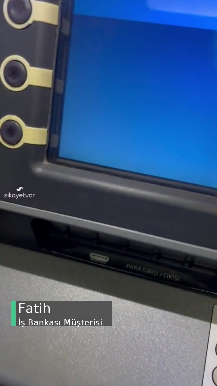 İş Bankası ATM 'si Paramı Vermedi videonun kapak resmi