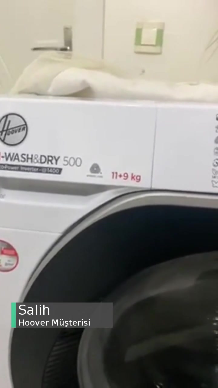 Hoover Kurutmalı Çamaşır Makinesi Işıkları Yanıp Sönüyor! videonun kapak resmi