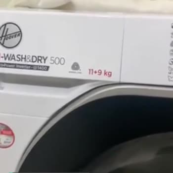 Hoover Kurutmalı Çamaşır Makinesi Işıkları Yanıp Sönüyor!
