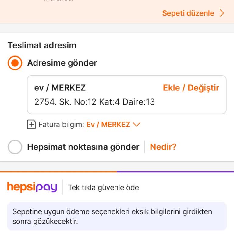 Hepsiburada Satıcıları Adresime Teslimat Yapmıyor Çözüm Bekliyorum