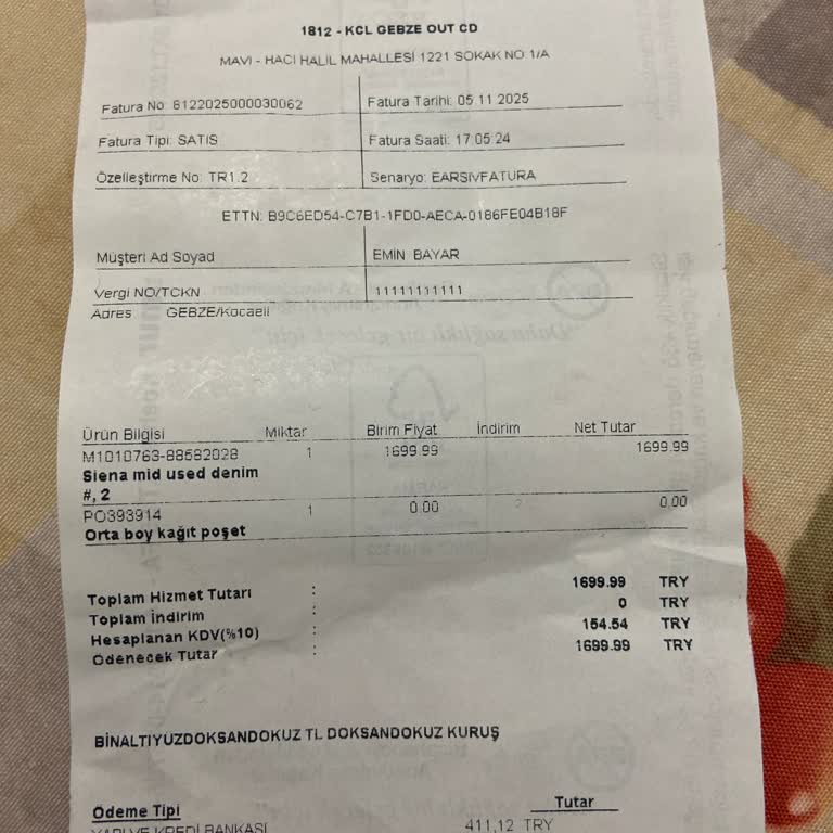 Mavi Mağazasında Değişim Ve İndirim Mağduriyeti