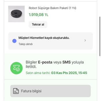 Zorunlu Eklenen Bakım Paketi Ücretinin İade Edilmemesi Ve Bilgilendirme Eksikliği